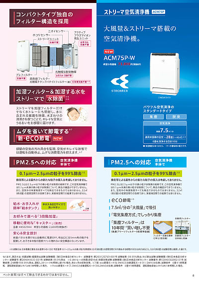 DAIKIN 空気清浄機 空気清浄機【加湿機能付】（空清31畳まで/加湿：木造12畳